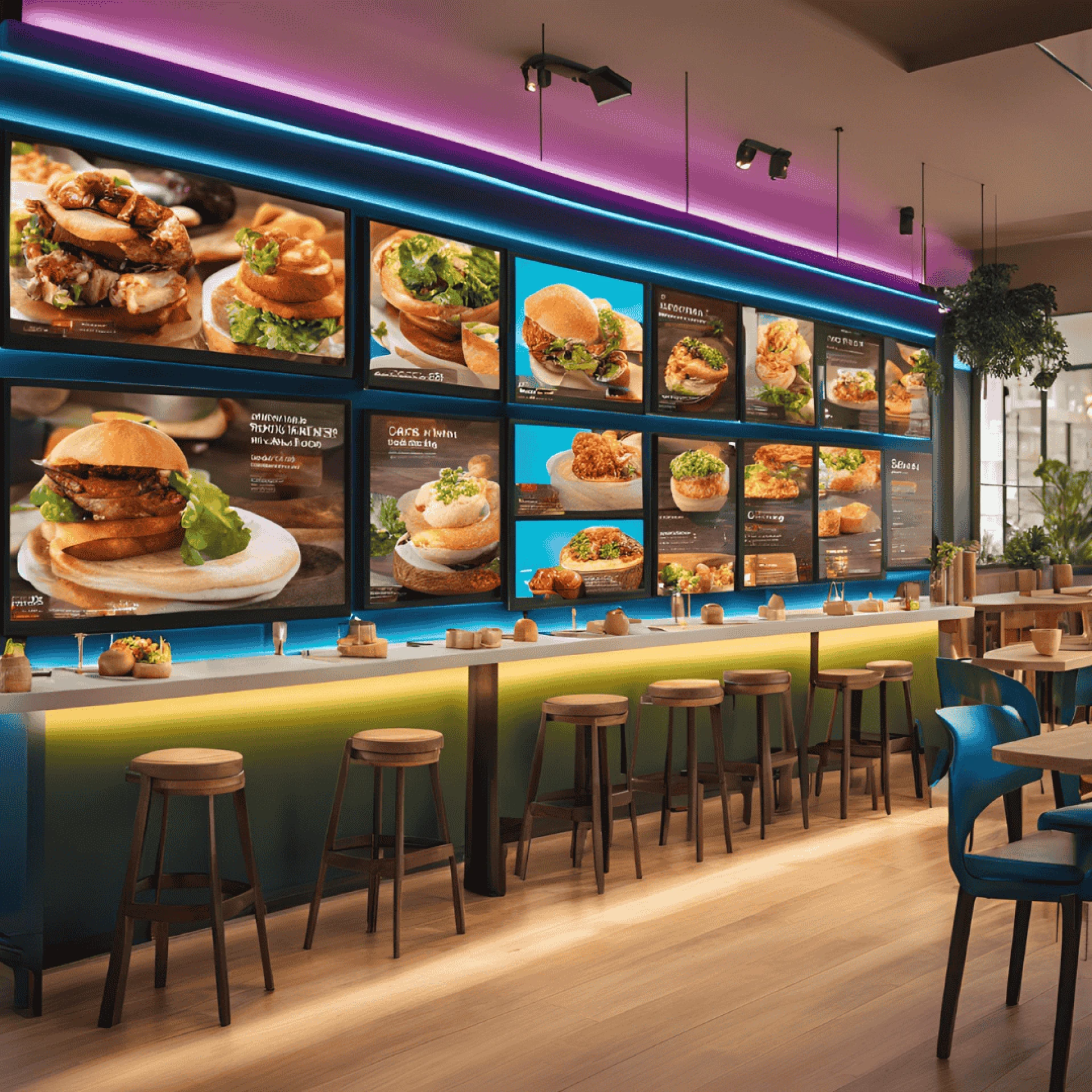 Restaurant Digital Signage: What's the Right Size for You?