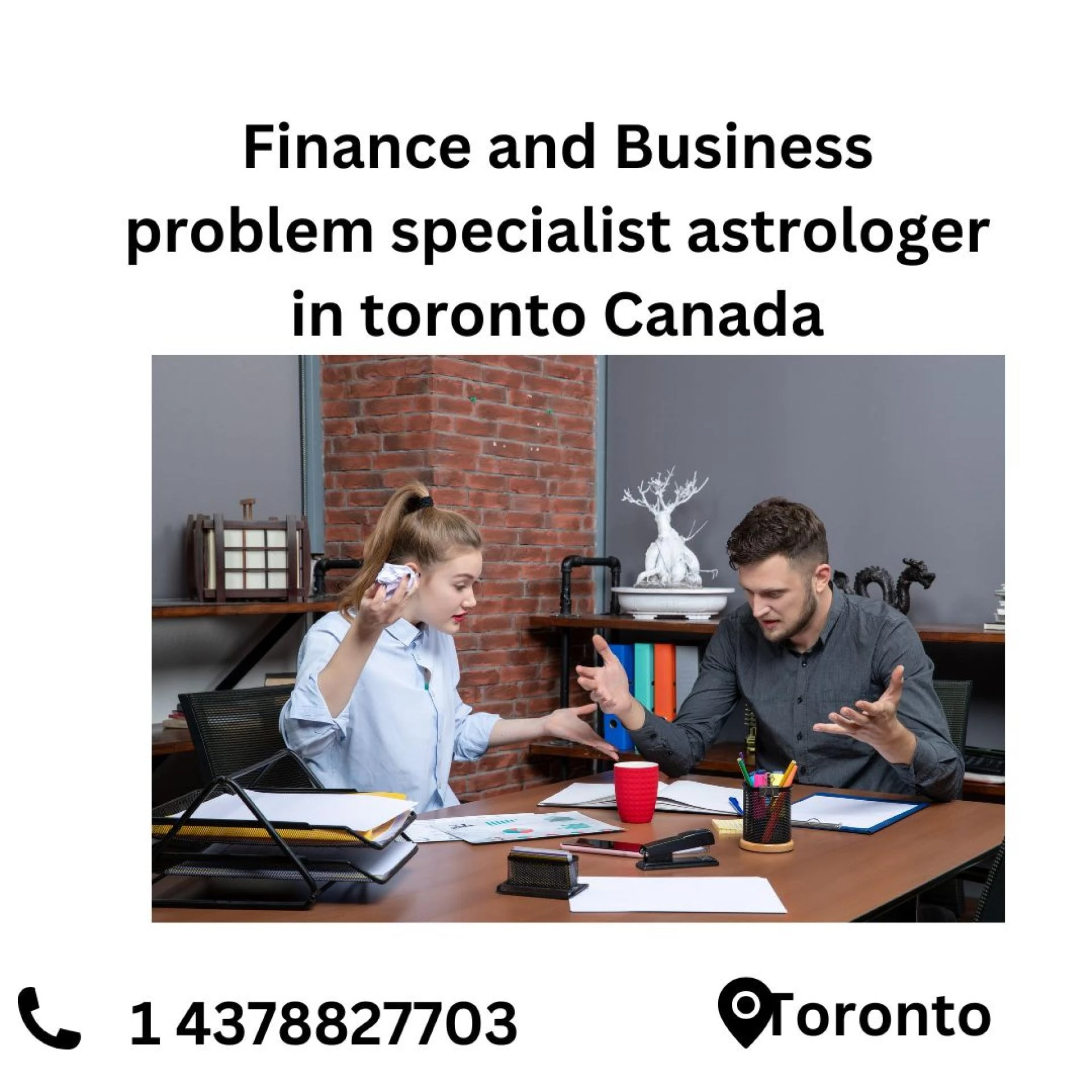 Solve Your Financial & Business Challenges with the Famous Business Problem Astrologer in Toronto – Master Mitra