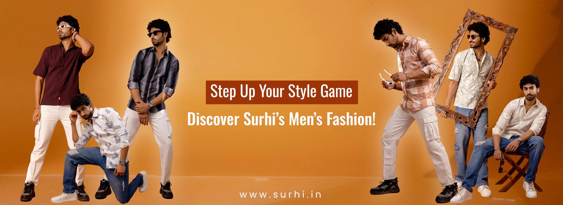 Best website for buying Men’s Shirts online- Surhi