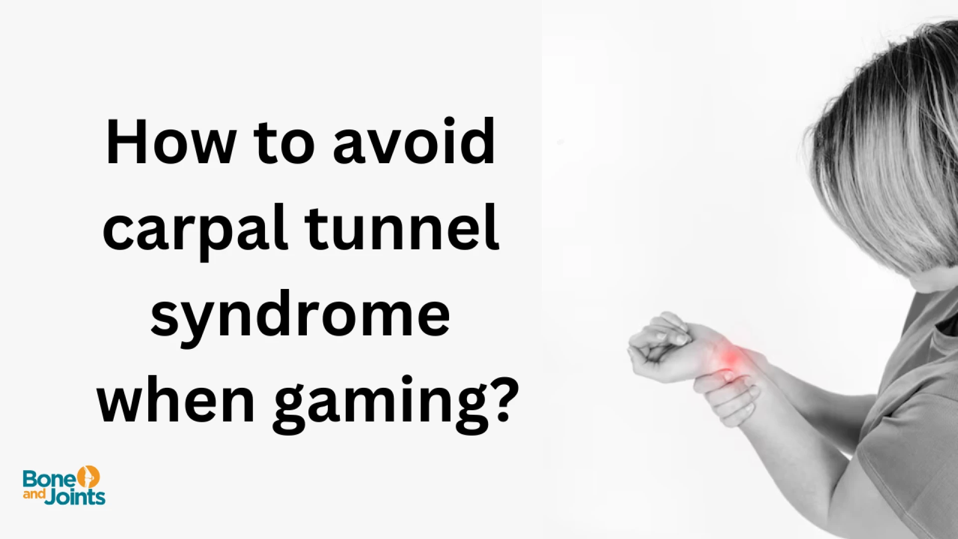 How to avoid carpal tunnel when gaming