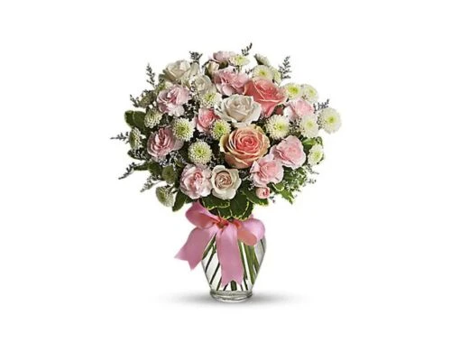 Celebrate International Women's Day With Teleflora's In Love With Lime Bouquet