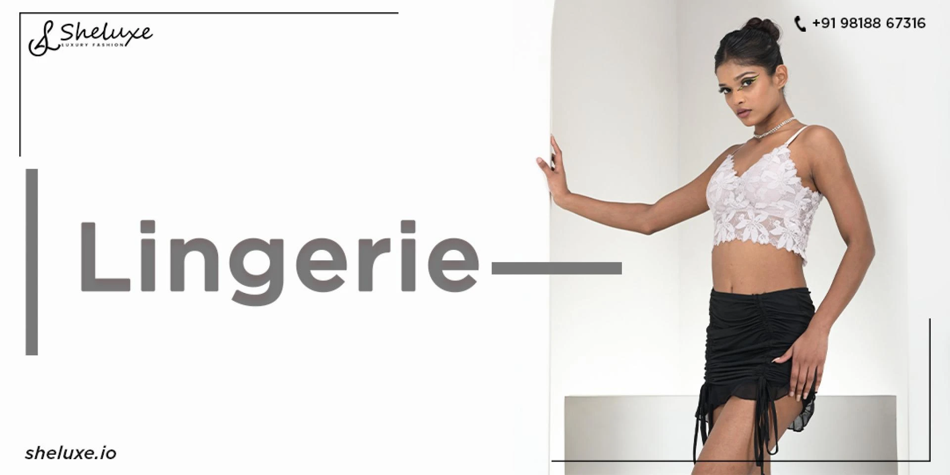 Online Lingerie Shopping in India – Luxury, Comfort & Style with Sheluxe