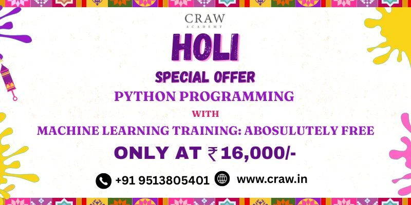 Python and Machine Learning Training: Holi Offer 2025