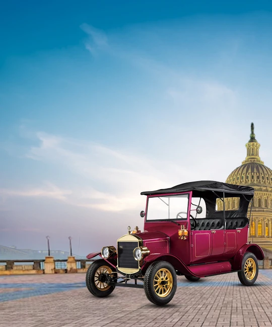 Experience Timeless Elegance: Classic Vintage 5-Seater Car Rental in Washington, DC