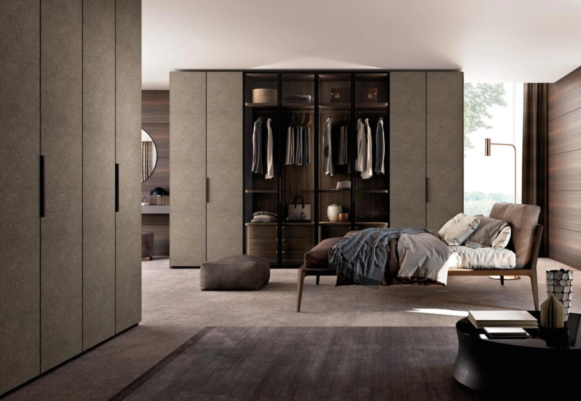 Modern Walk-In Closet Design: A Perfect Blend of Luxury and Functionality