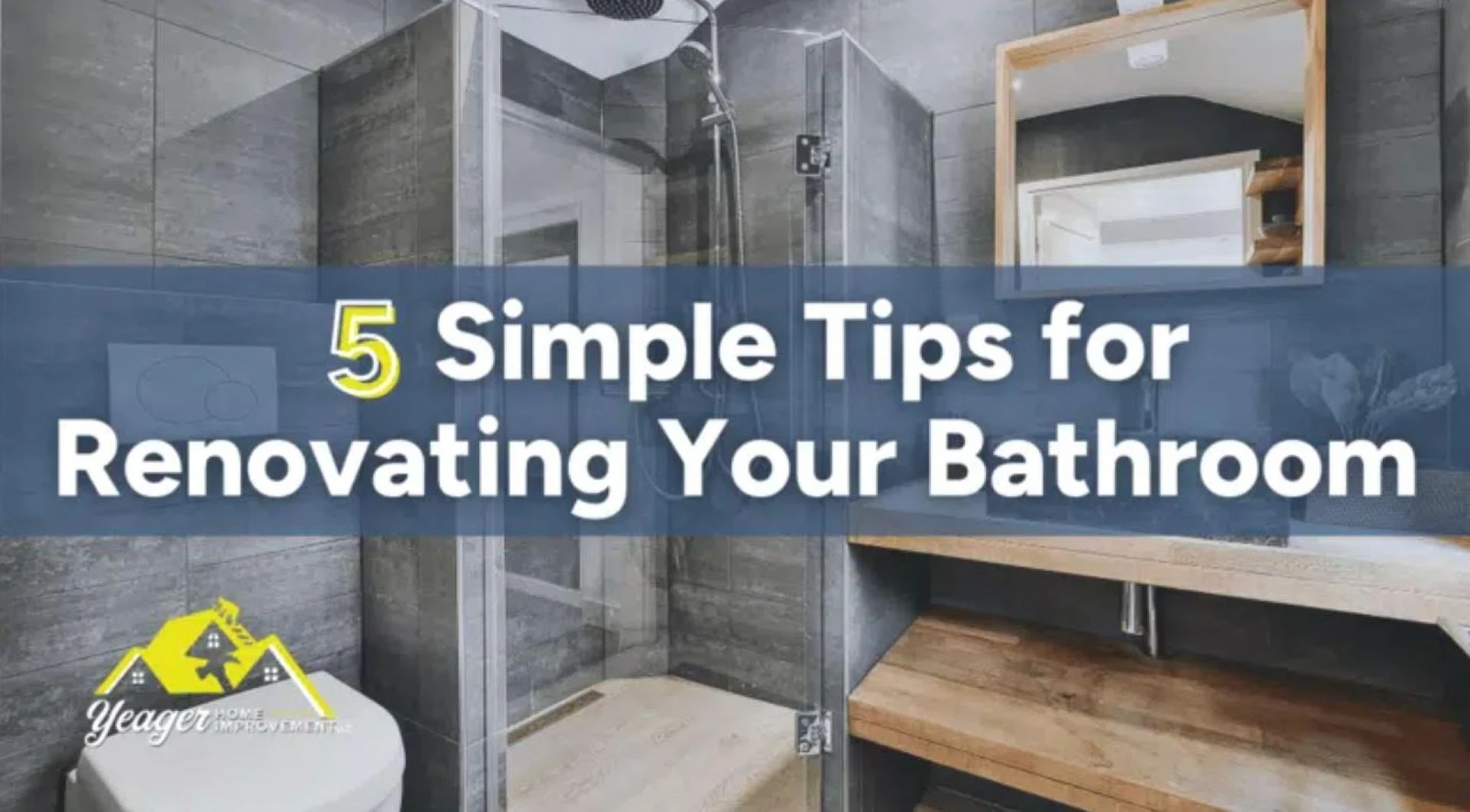 Master Bathroom Remodel: 5 Easy Renovation Tips