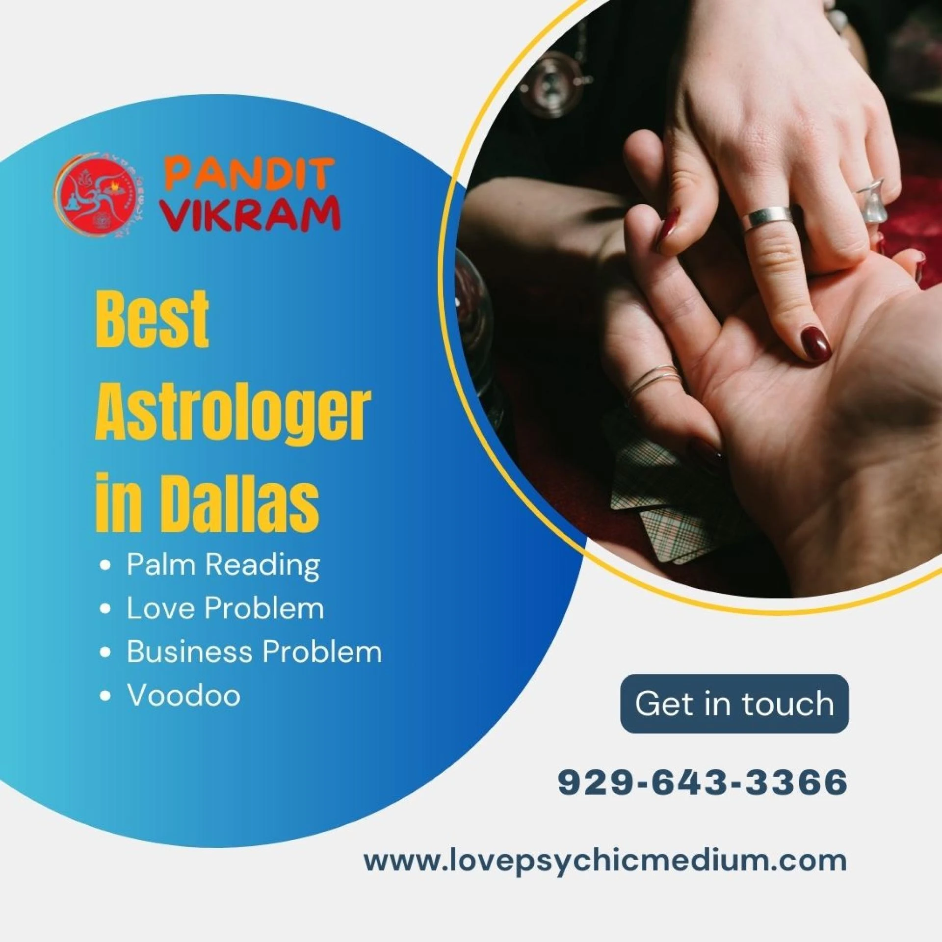 Meet the Best Astrologer in USA – Astrologer Pandit Vikram Ji, A Leading Astrologer in Dallas