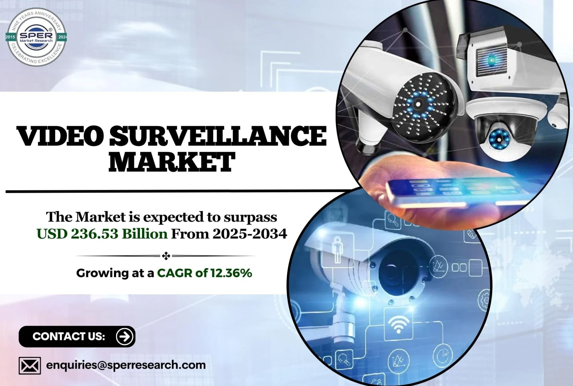 Video Surveillance Market Share, Size, Trends, Demand and Forecast 2034: SPER Market Research