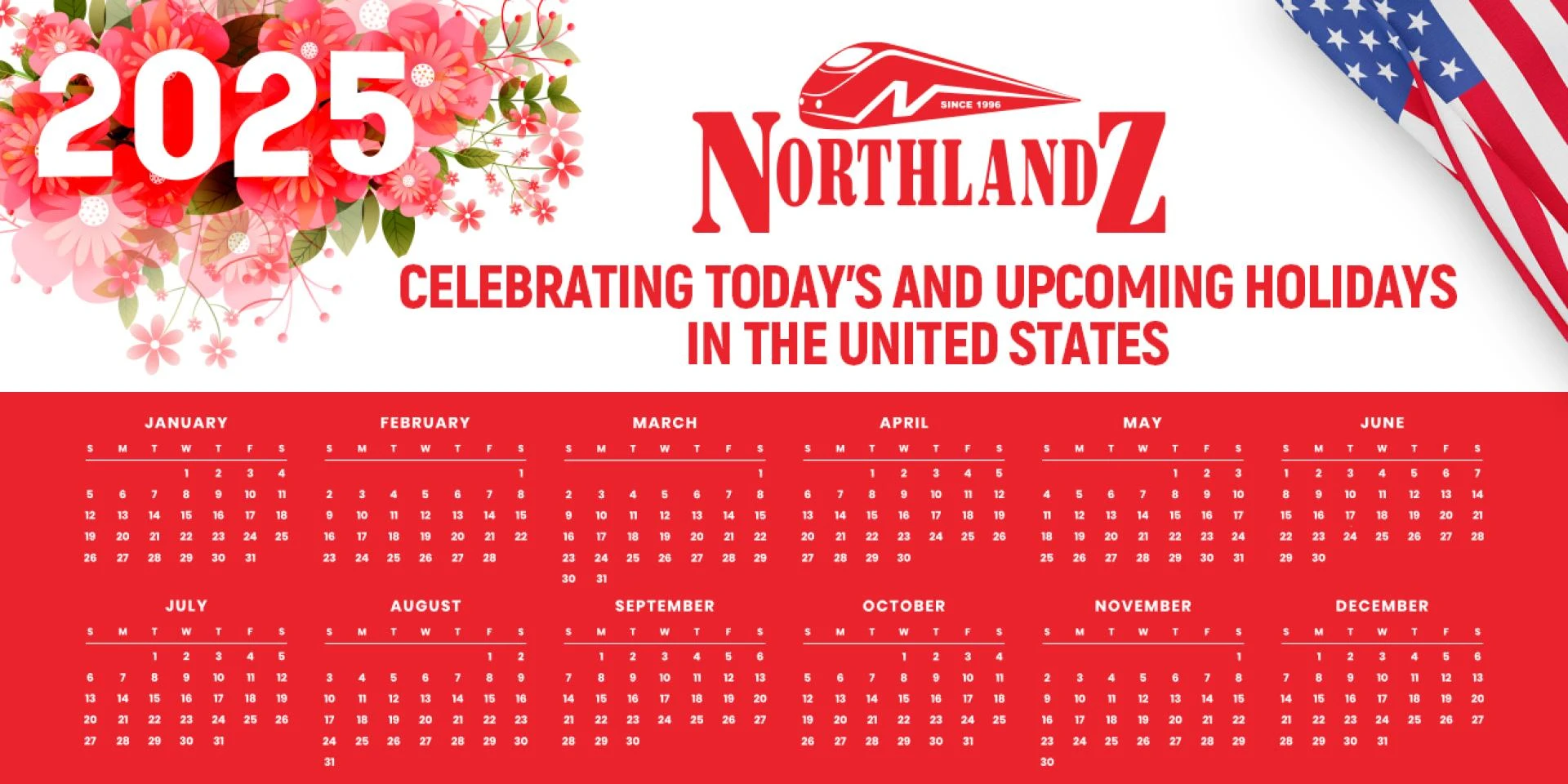 Celebrating Holidays in 2025 Across the United States