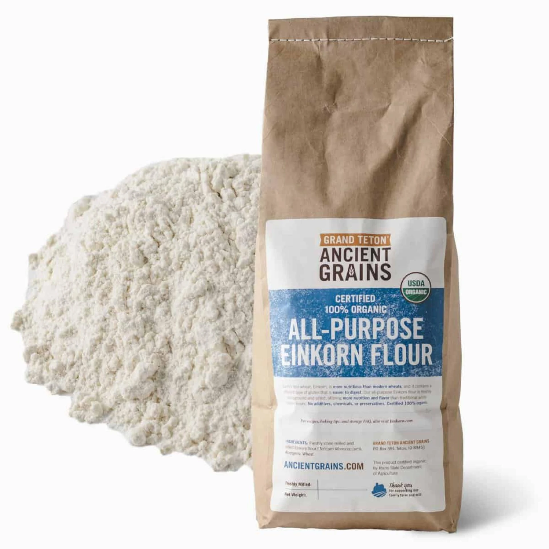 Organic Einkorn Flour – Traditional Grain for Healthy Baking & Cooking