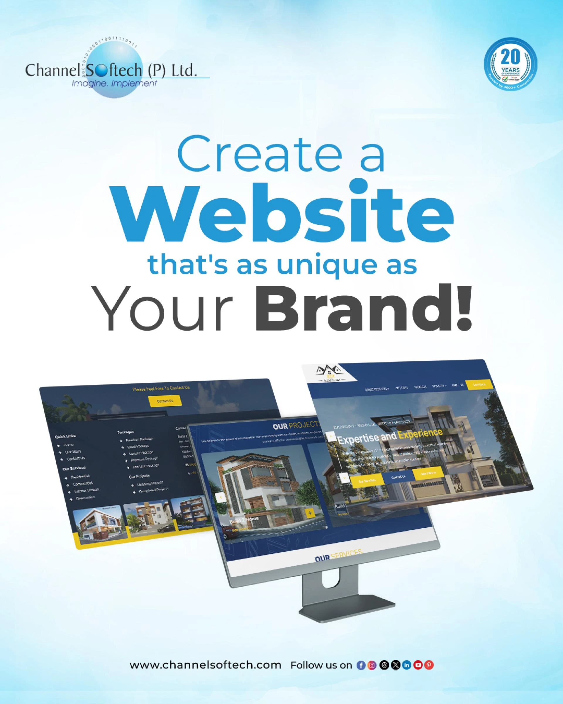 Website Design Services in Bangalore – Channel Softech