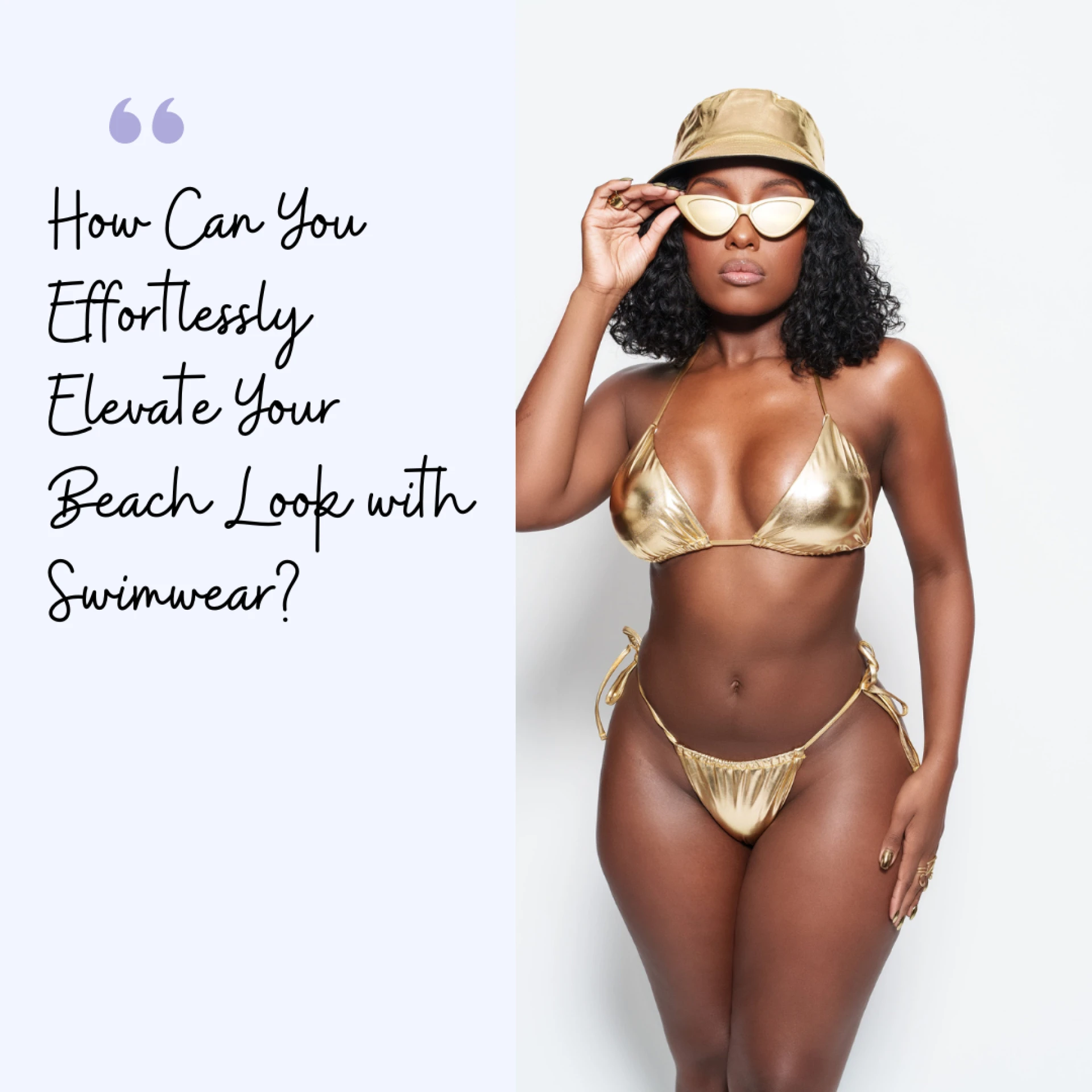 How Can You Effortlessly Elevate Your Beach Look with Swimwear?