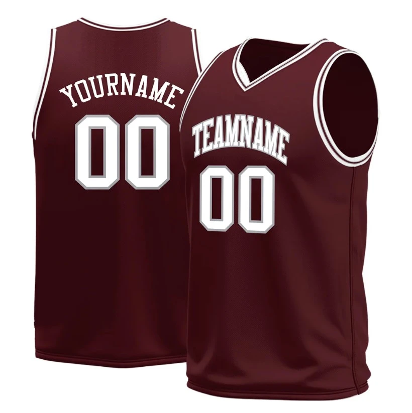 The Appeal of a Custom Burgundy Basketball Jersey
