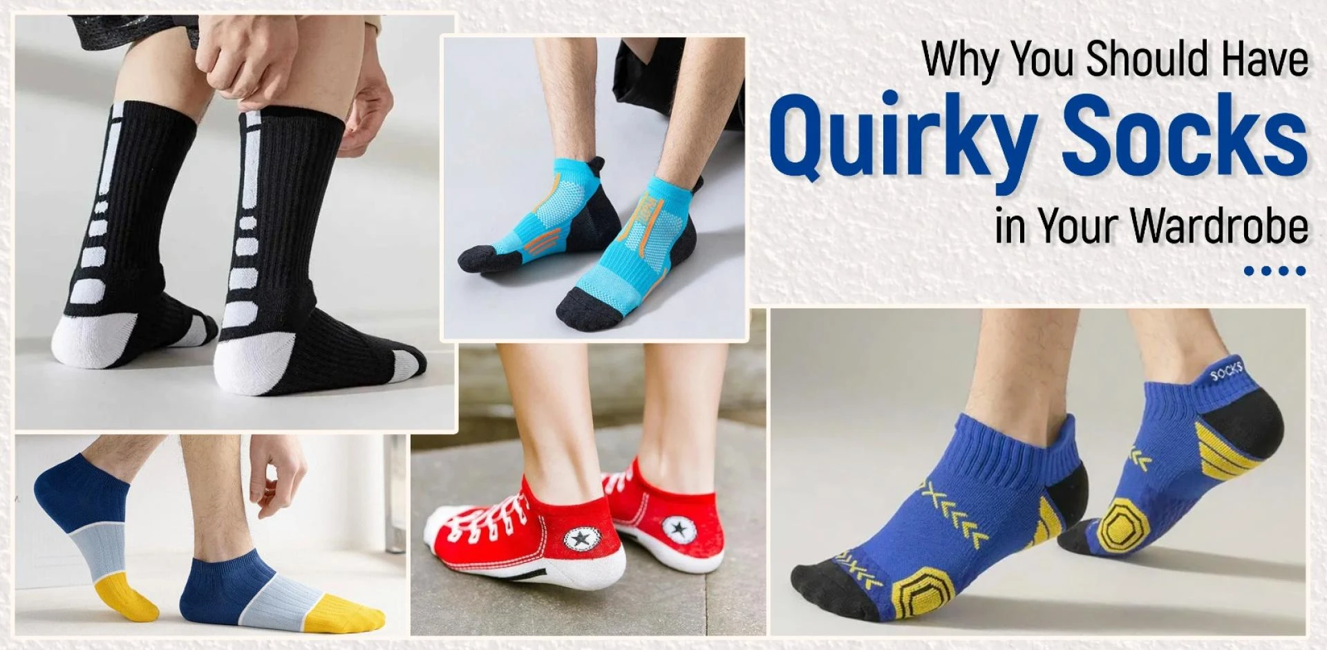 Why You Should Have Quirky Socks in Your Wardrobe
