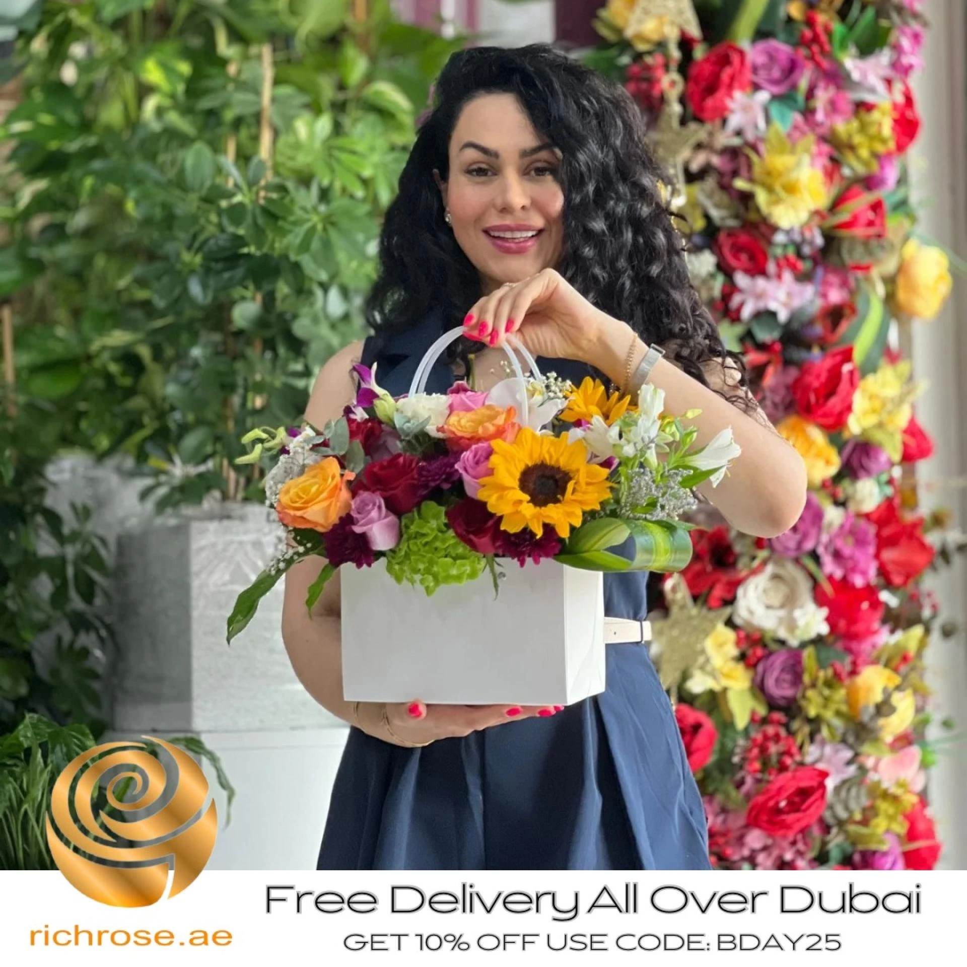 Send Flowers in Dubai with Rich Rose – Fresh Blooms for Every Occasion