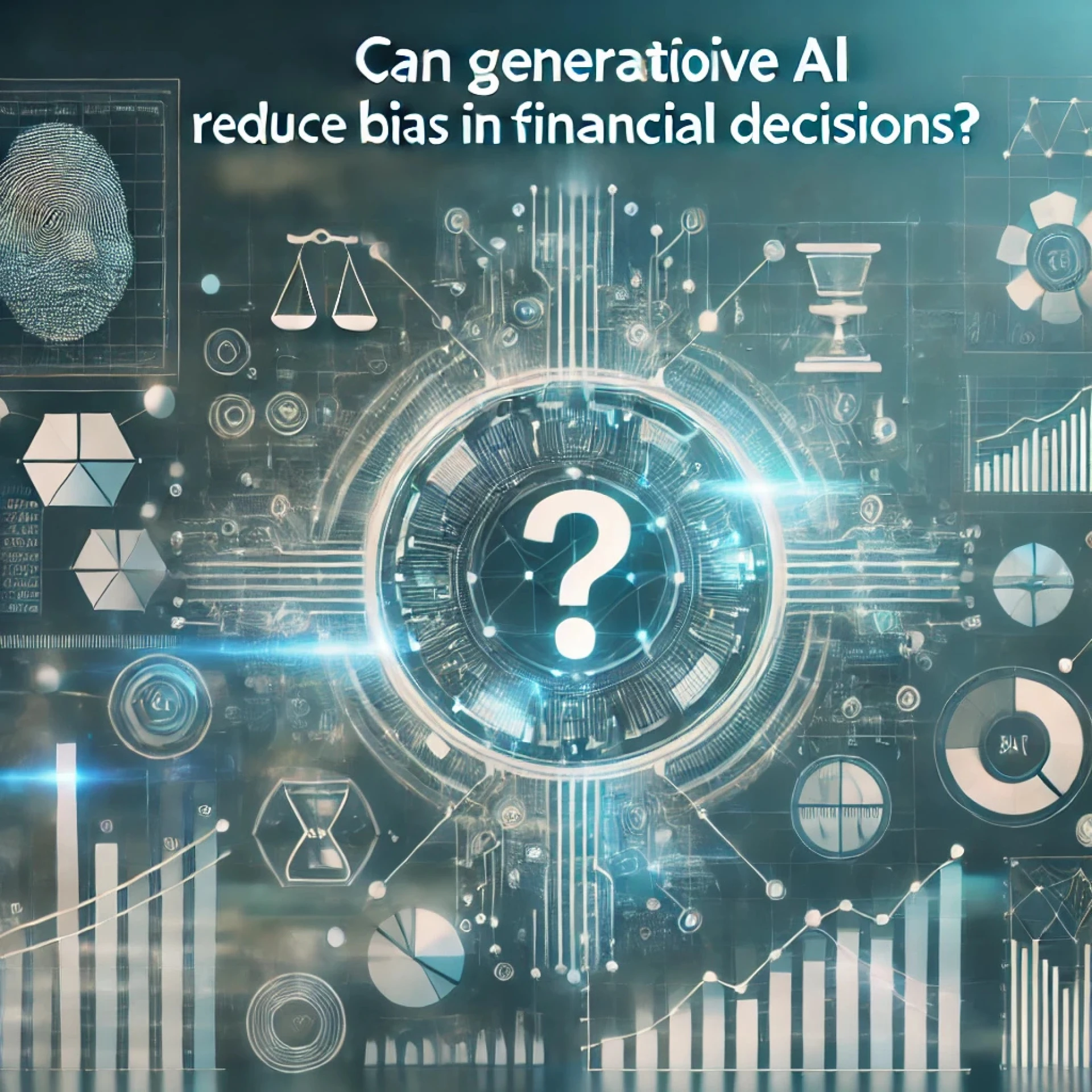 Can GenAI Reduce Human Bias in Financial Decision-Making?