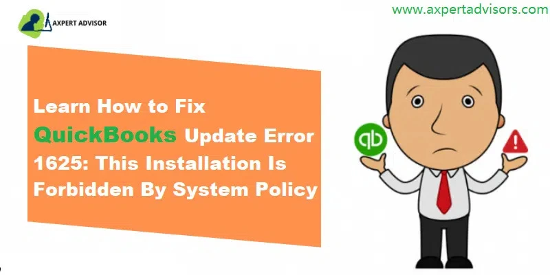 How to Resolve QuickBooks Update Error 1625
