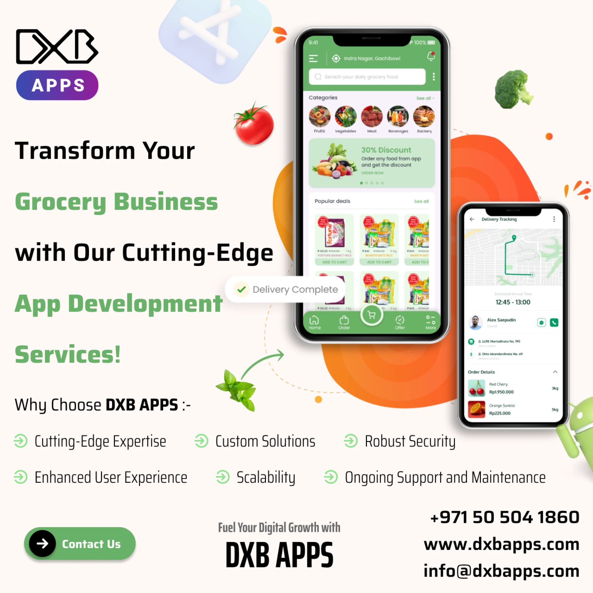 DXB APPS offers top mobile app development Abu Dhabi services