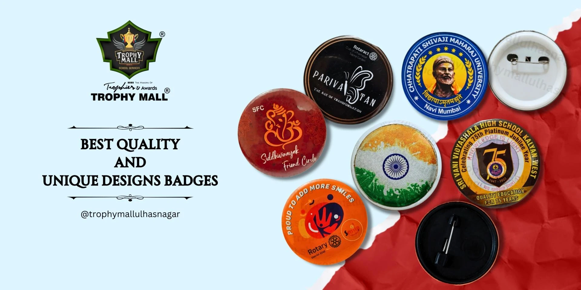 Best Unique Badges - Custom Designs, Bulk Orders & Best Deals