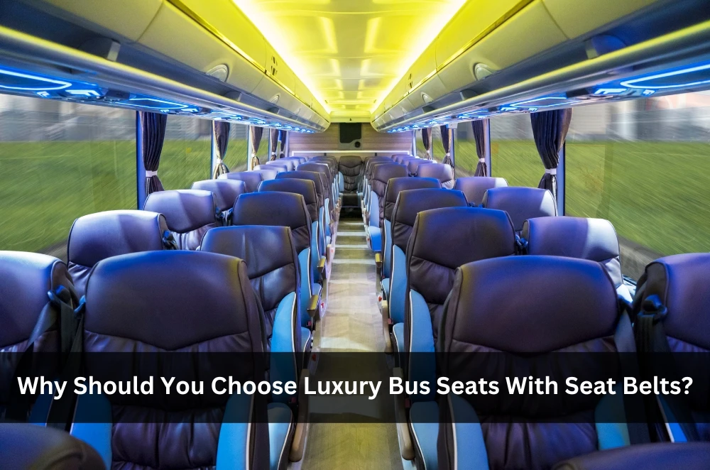 Why Should You Choose Luxury Bus Seats With Seat Belts?