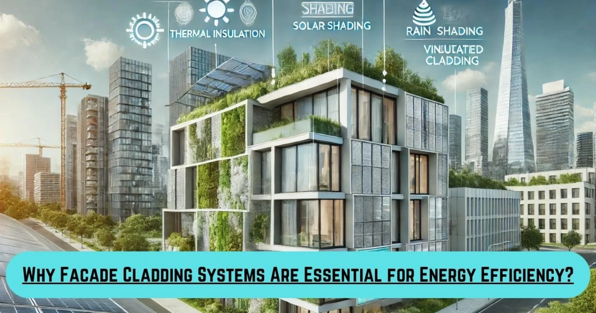 Why Facade Cladding Systems Are Essential for Energy Efficiency