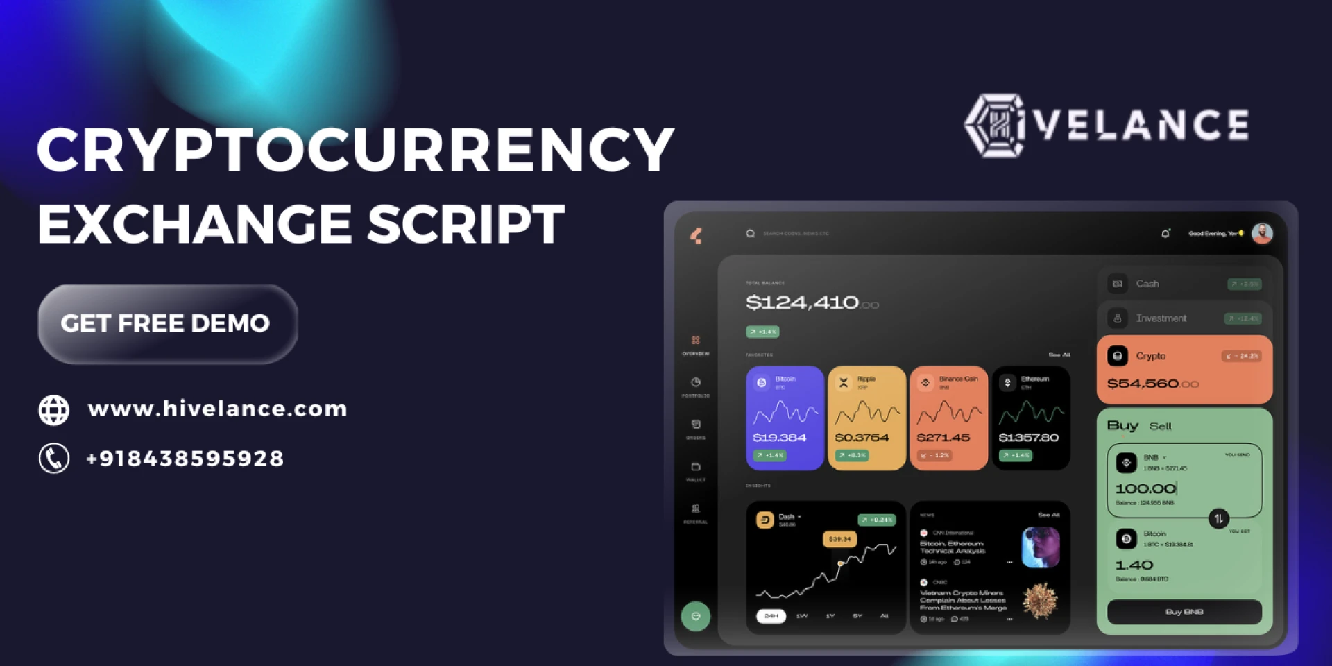 Crypto exchange script - Transform your cryptocurrency exchange idea into a reality with