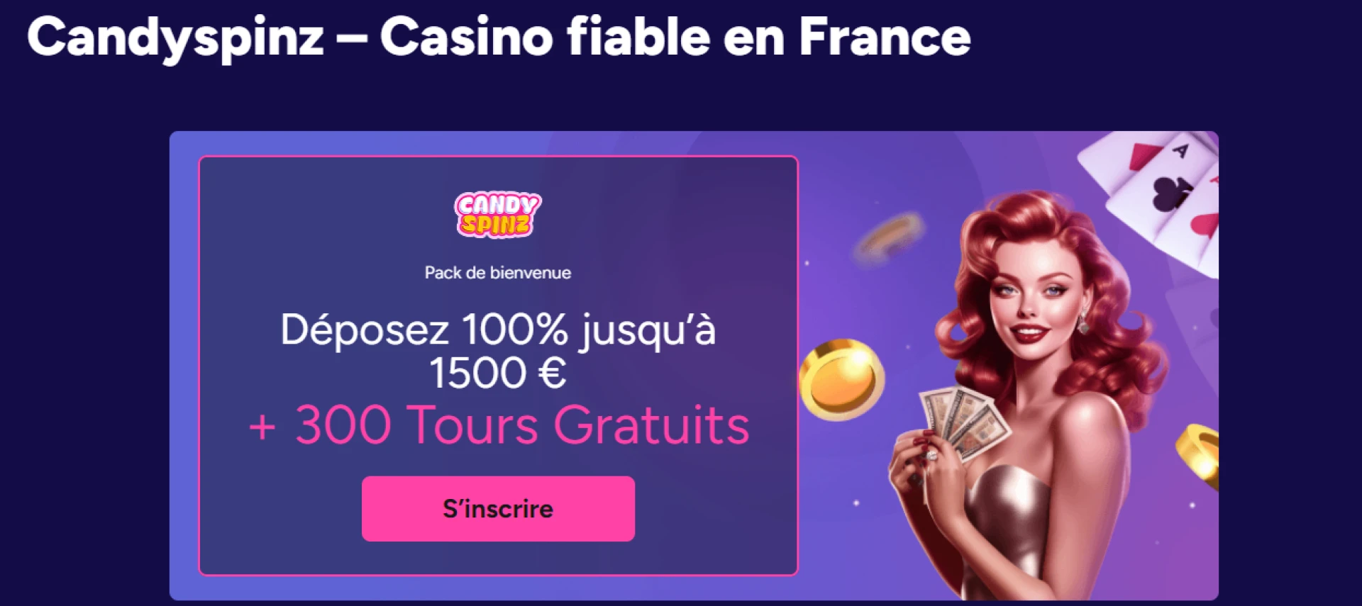 CandySpinz Casino : Une Expérience de Jeu Unique en France