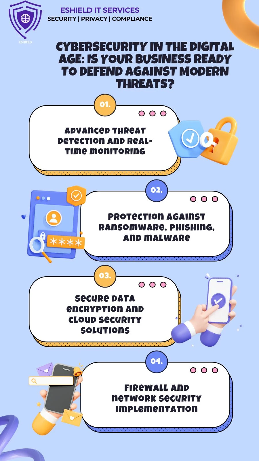 eShield IT Security – Fortifying Your Digital World, One Shield at a Time!