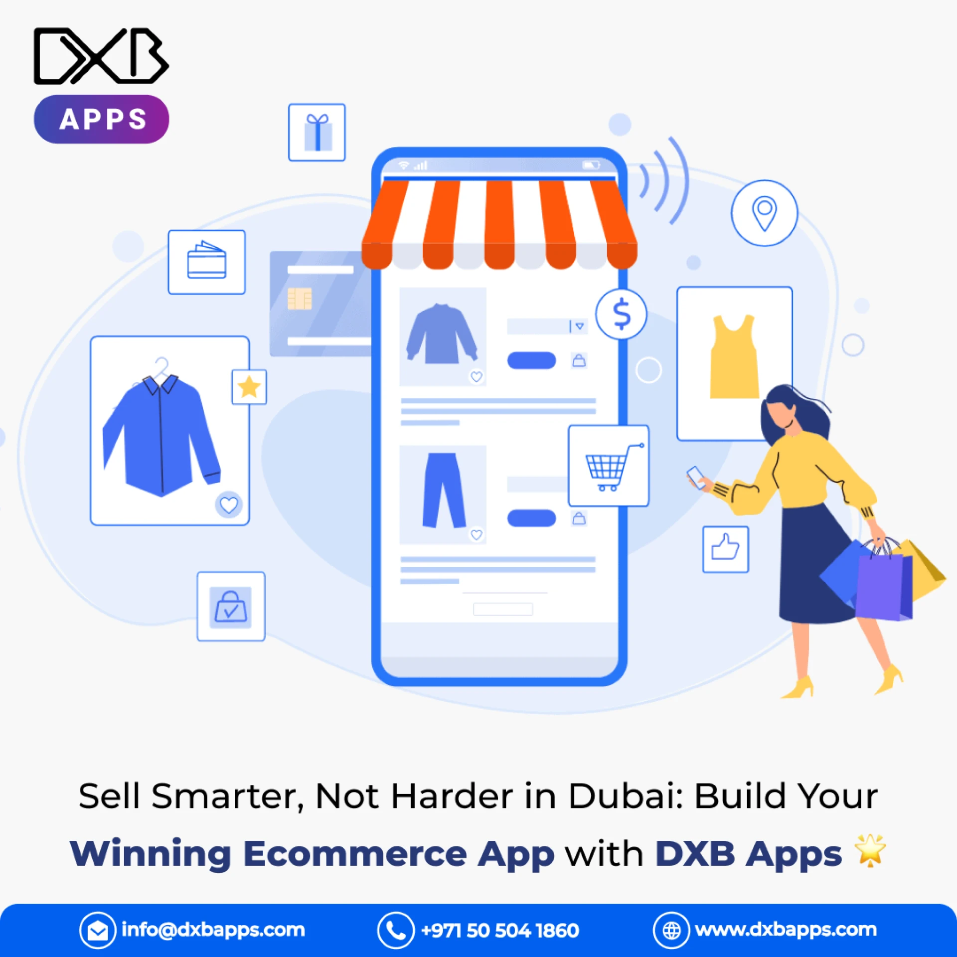  DXB APPS gives the best mobile application development Abu Dhabi solutions