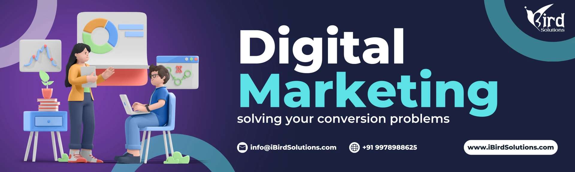 iBird Solutions – Best Digital Marketing & Web Development Agency in Ahmedabad