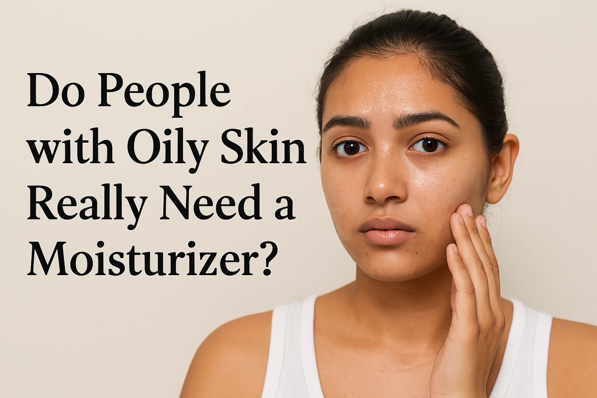 Do People with Oily Skin Really Need a Moisturizer?