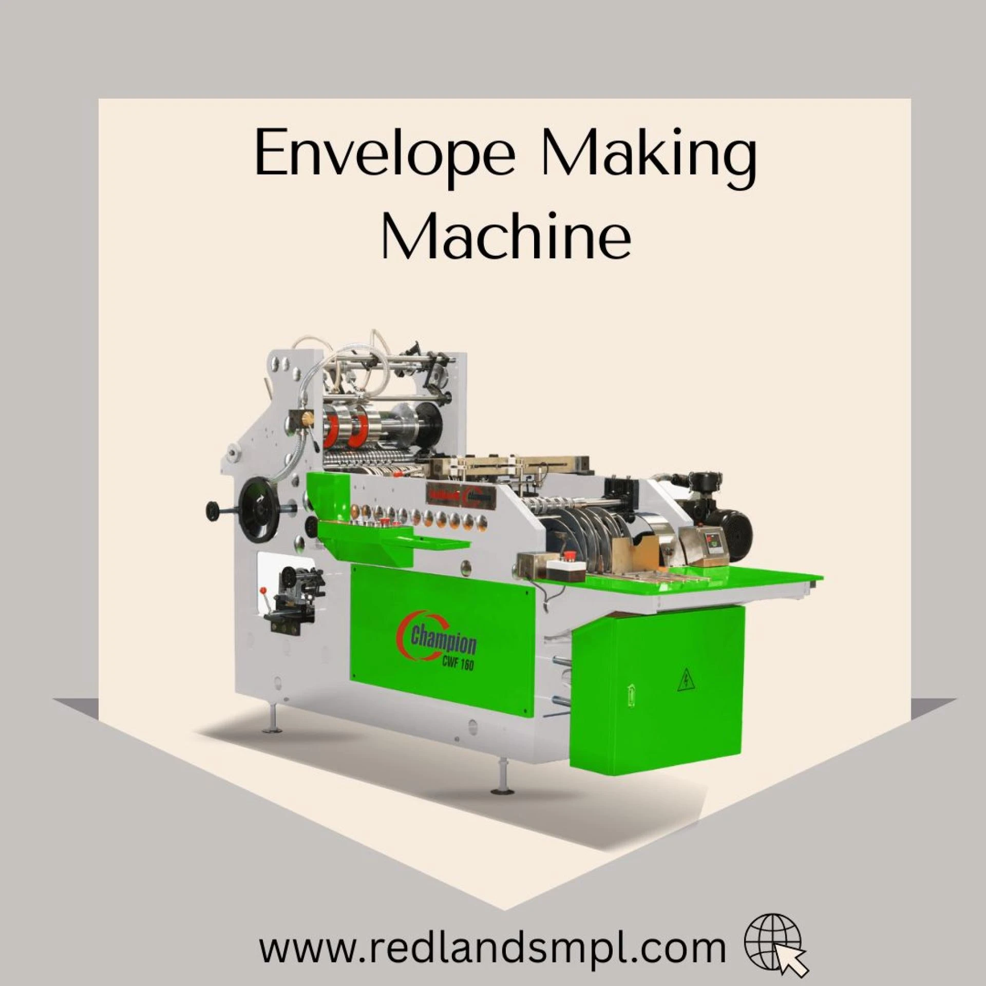 Increasing demand for envelopes making machines in India