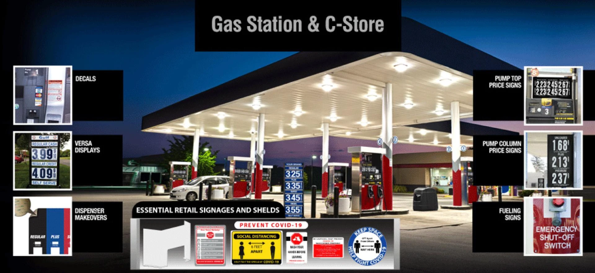 How Gas Pump Advertising Captures Attention Where It Matters Most