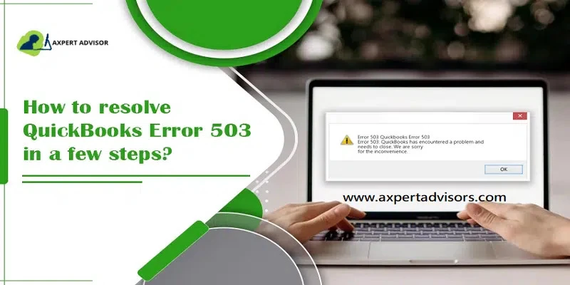A Complete Guide About How to Resolve QuickBooks Error 503 