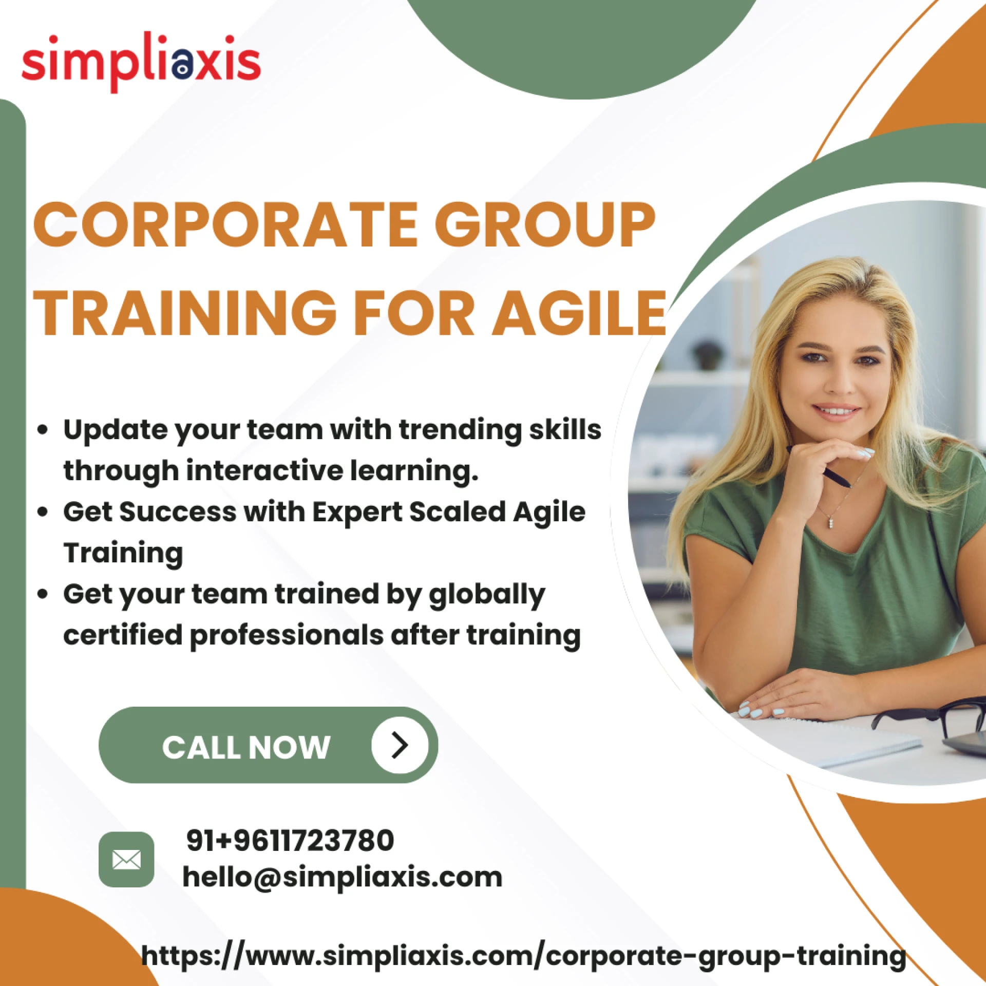 Corporate group training for Agile-Simpliaxis