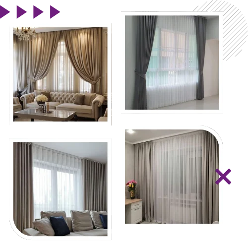 Curtains for Living Rooms Style and Comfort the ability to fix Dubai