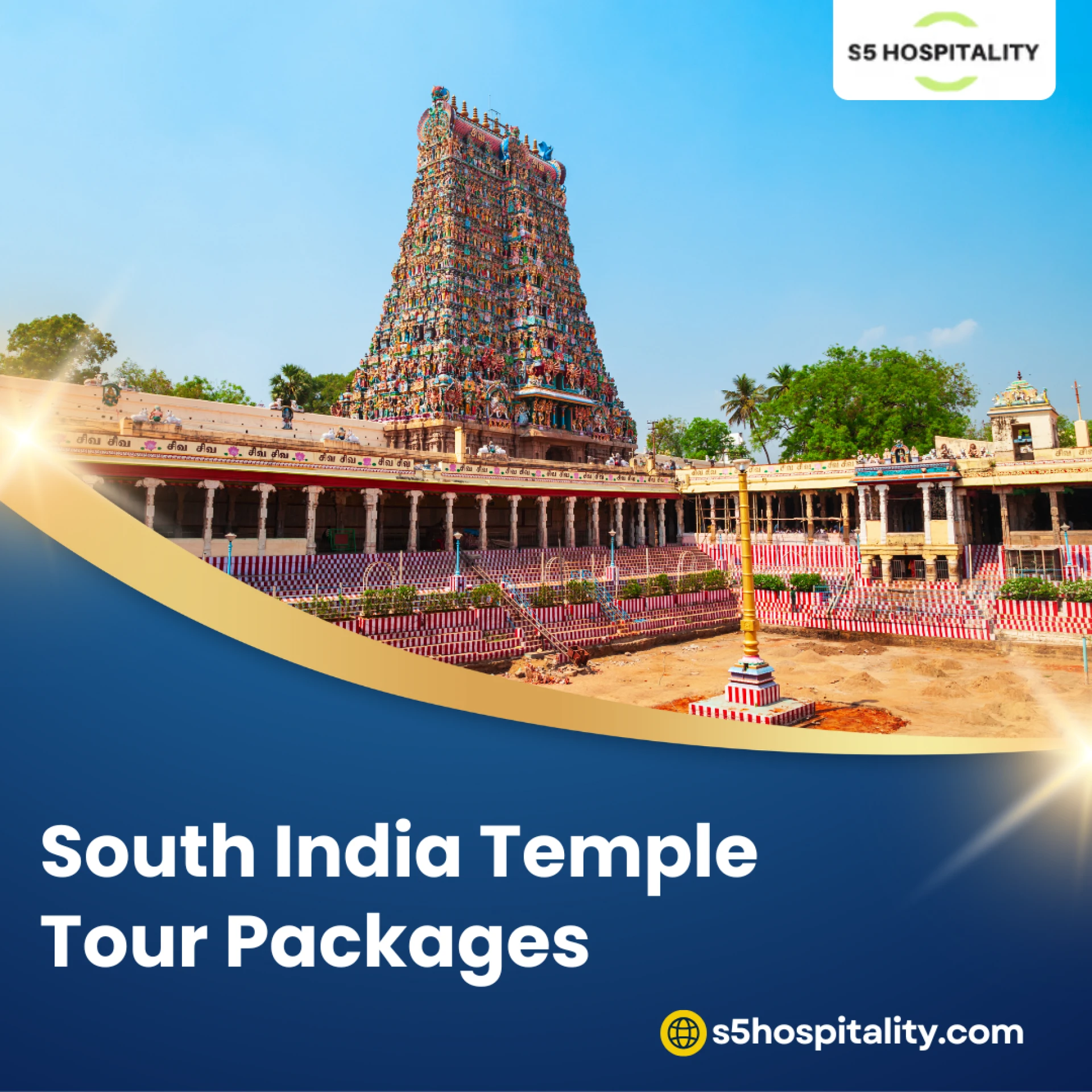 Why S5 Hospitality, South India Temple Tour Packages Are a Must-See