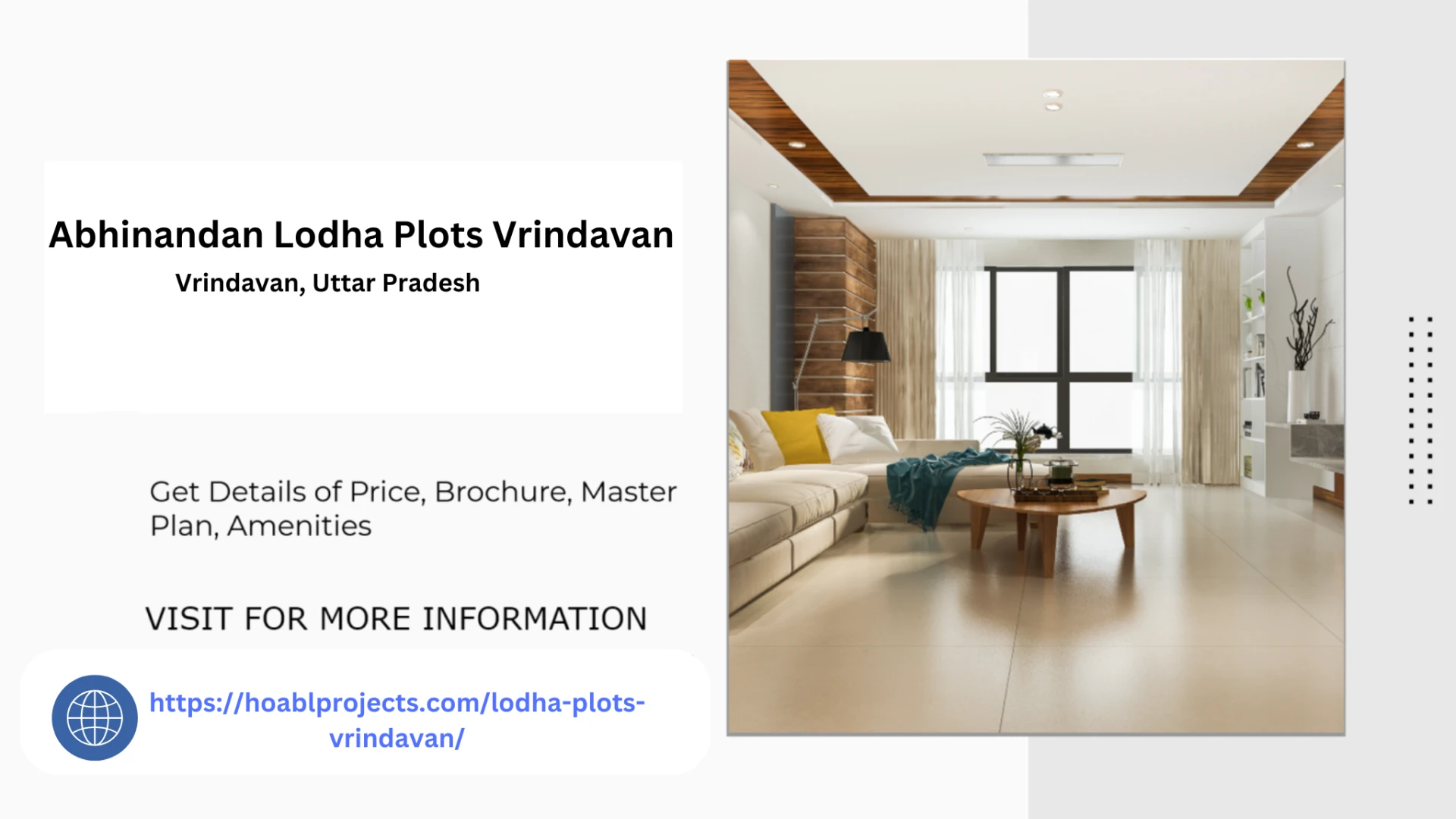 Master Plan of Abhinandan Lodha Plots Vrindavan A Visionary Layout for Modern Living Amid Spiritual Tranquility