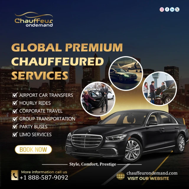 Chauffeur On Demand-Elevating Global Chauffeur Services With Pride