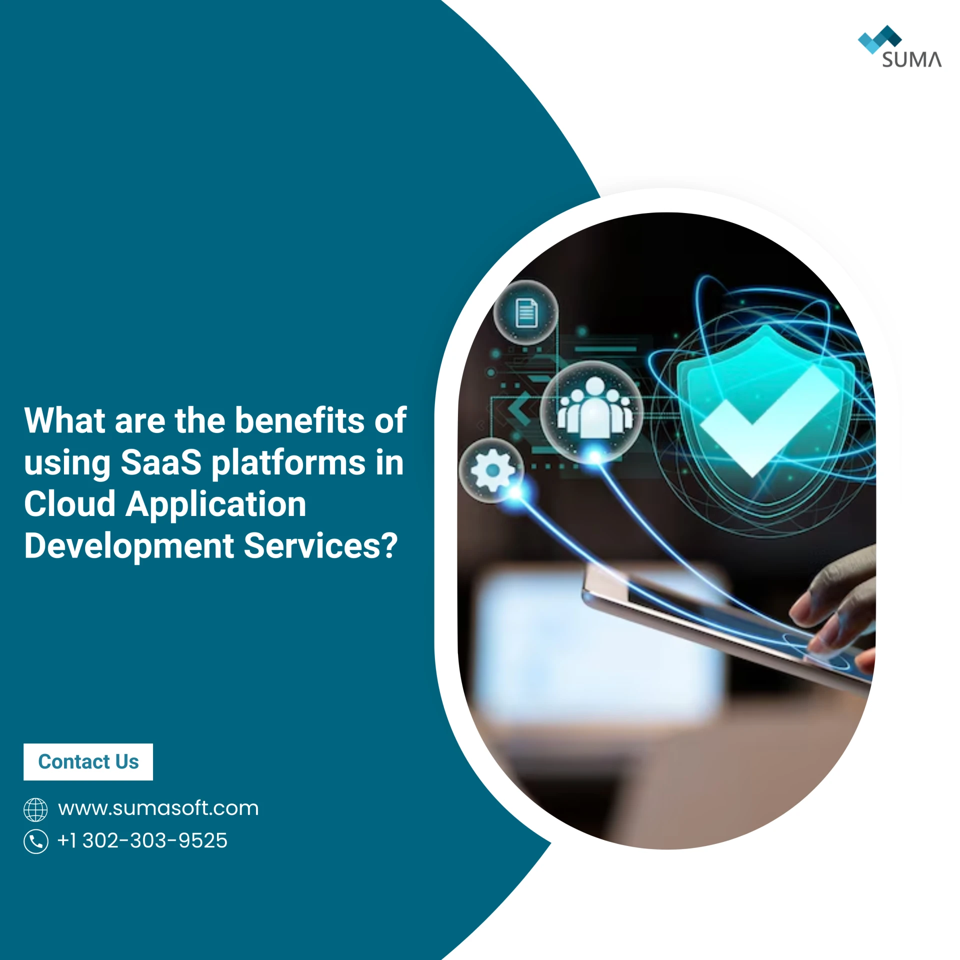 What are the benefits of using SaaS platforms in Cloud Application Development Services?
