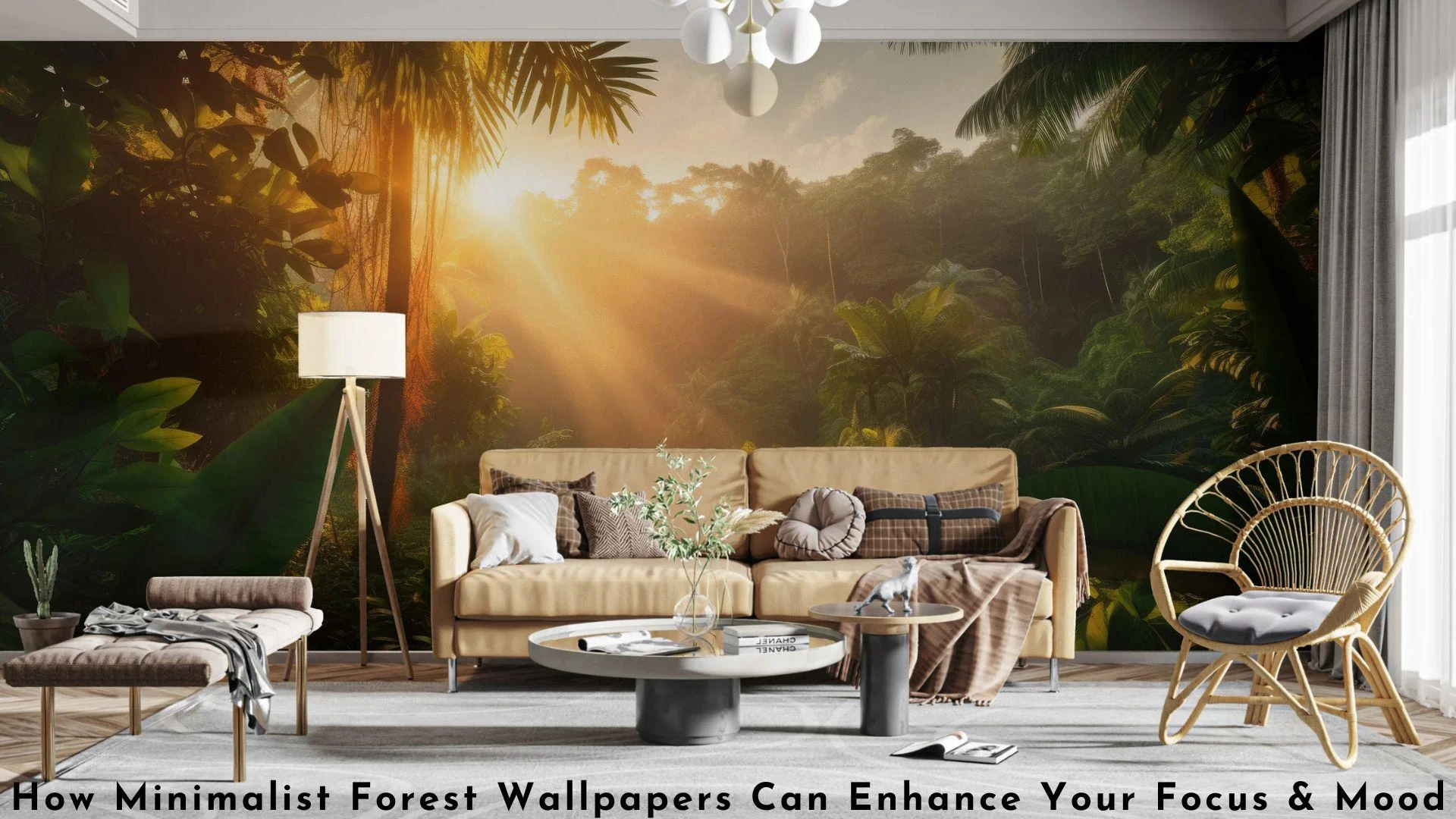 How Minimalist Forest Wallpapers Can Enhance Your Focus & Mood