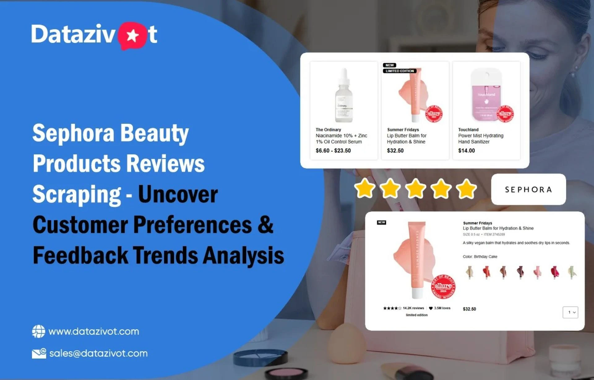 Sephora Beauty Products Reviews Scraping Tool	