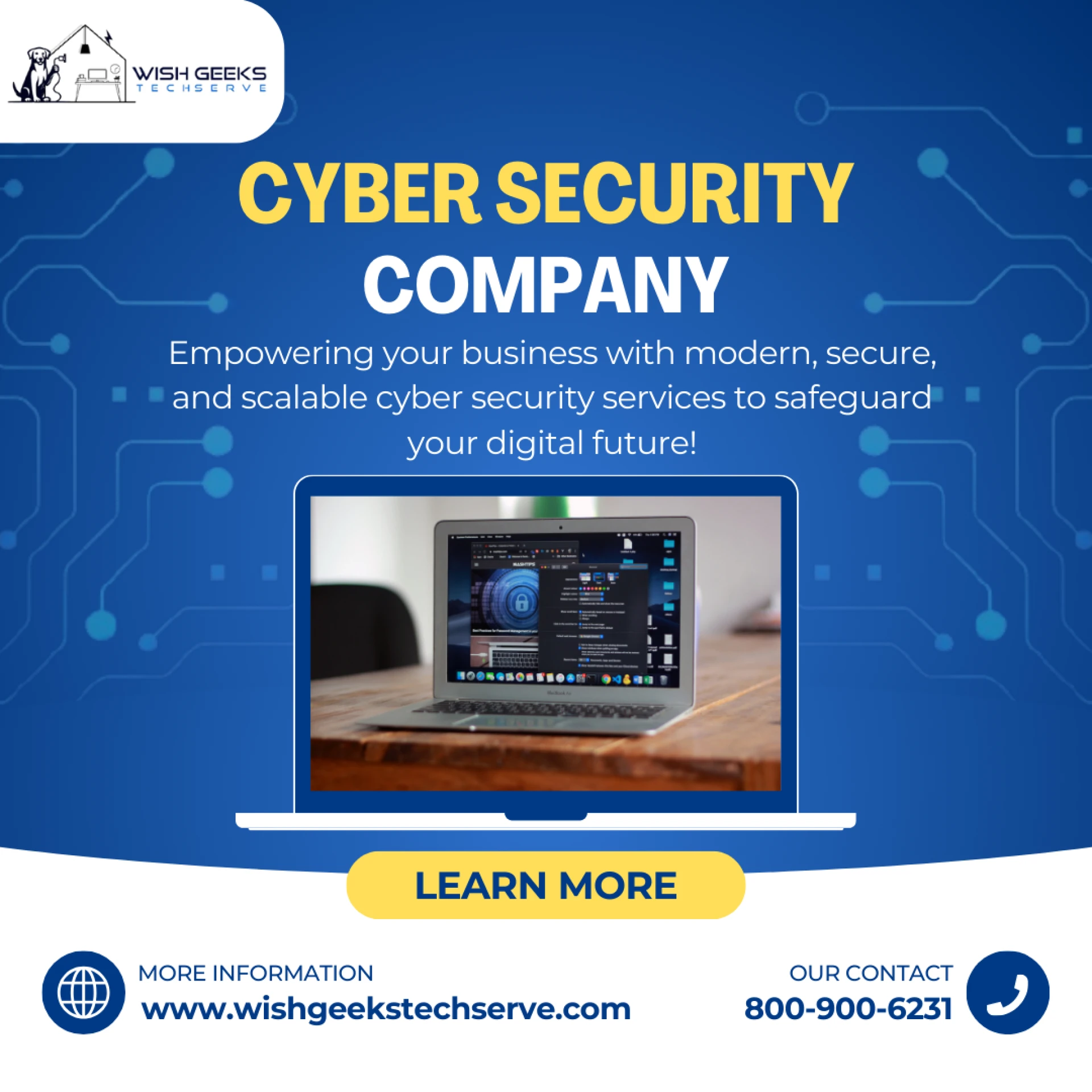 Best Cybersecurity Companies in Noida Providing Next-Gen Network Security- Wish Geeks Techserve