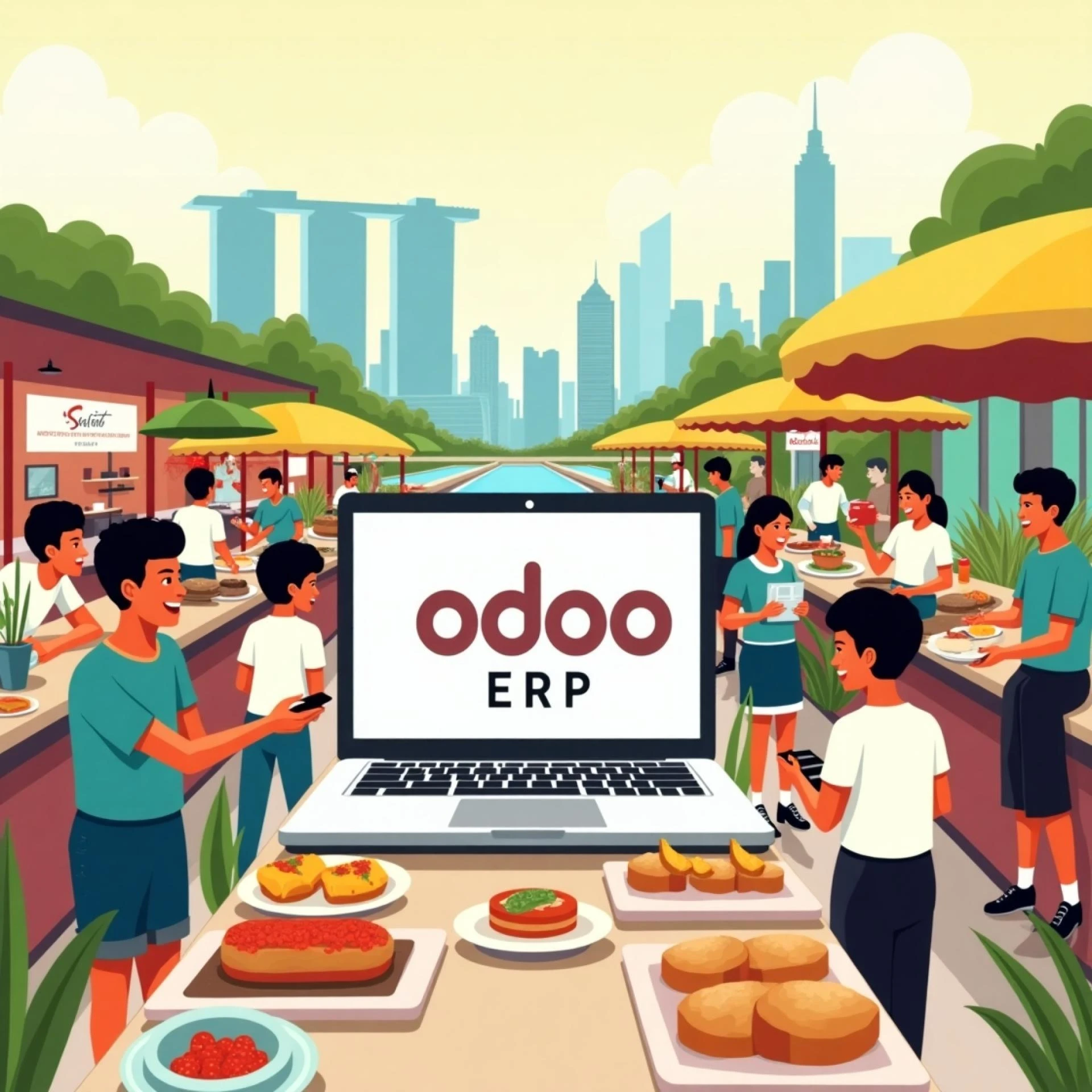 Odoo ERP: The Recipe for Success in Singapore’s Food & Beverage Scene