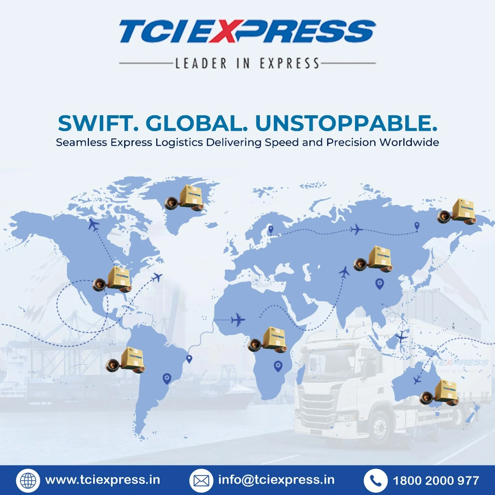 TCI Express: The Fastest and Largest Logistics Company in India Transforming Transportation Services