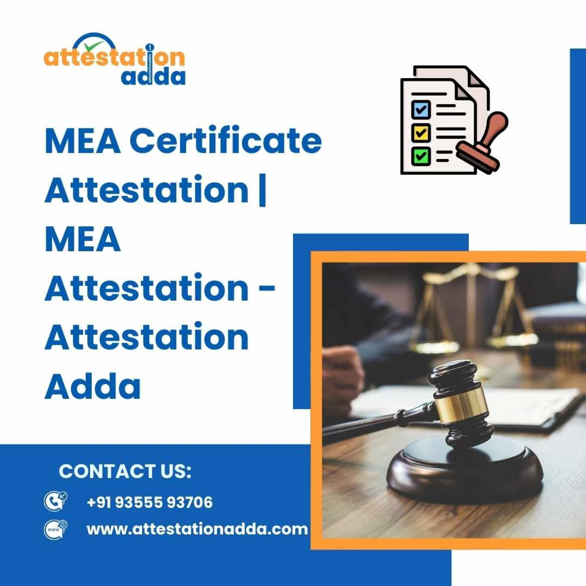 MEA Certificate Attestation | MEA Attestation - Attestation Adda