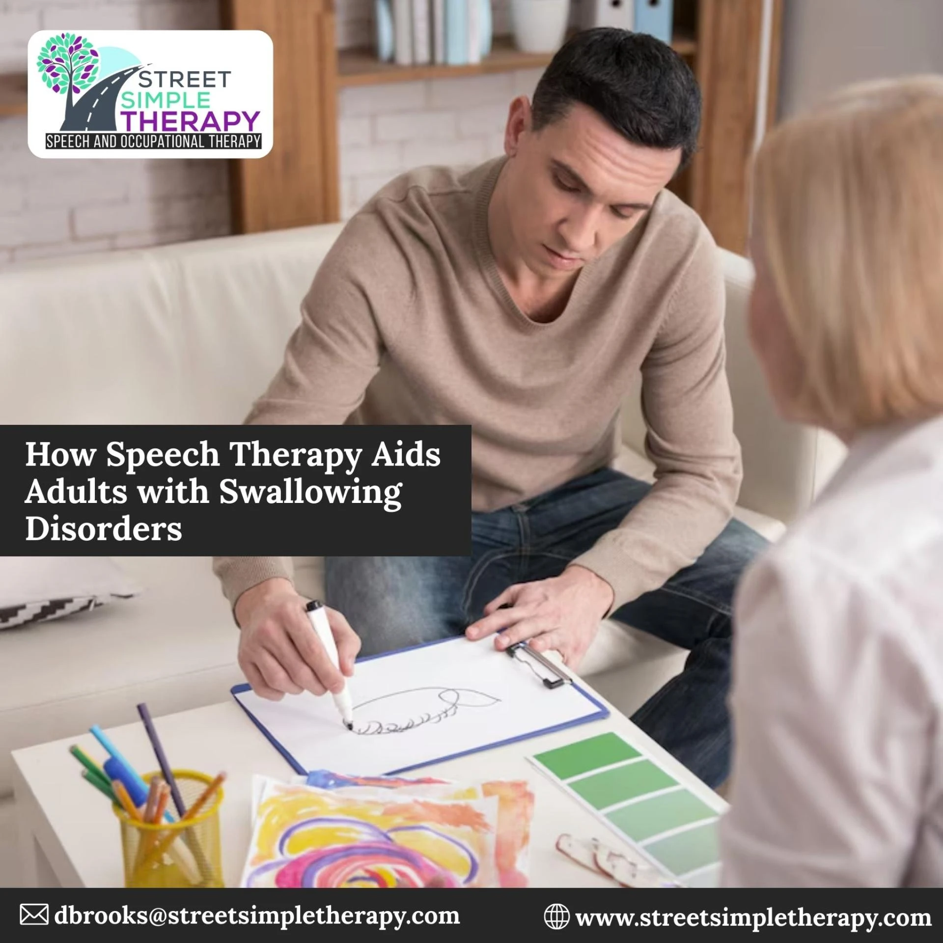 How Speech Therapy Aids Adults with Swallowing Disorders | Street Simple Therapy