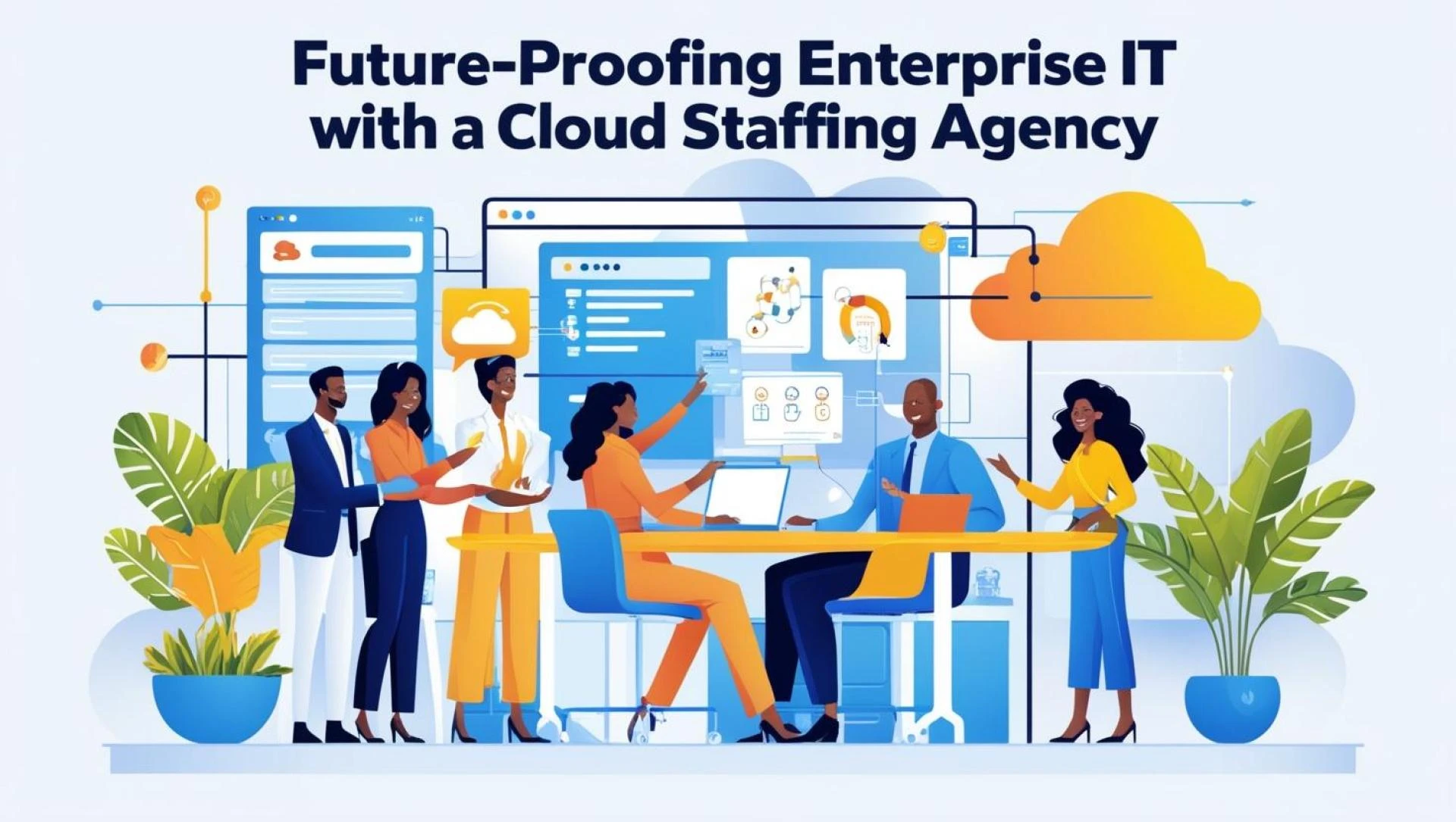 Future-Proofing Enterprise IT with a Cloud Staffing Agency