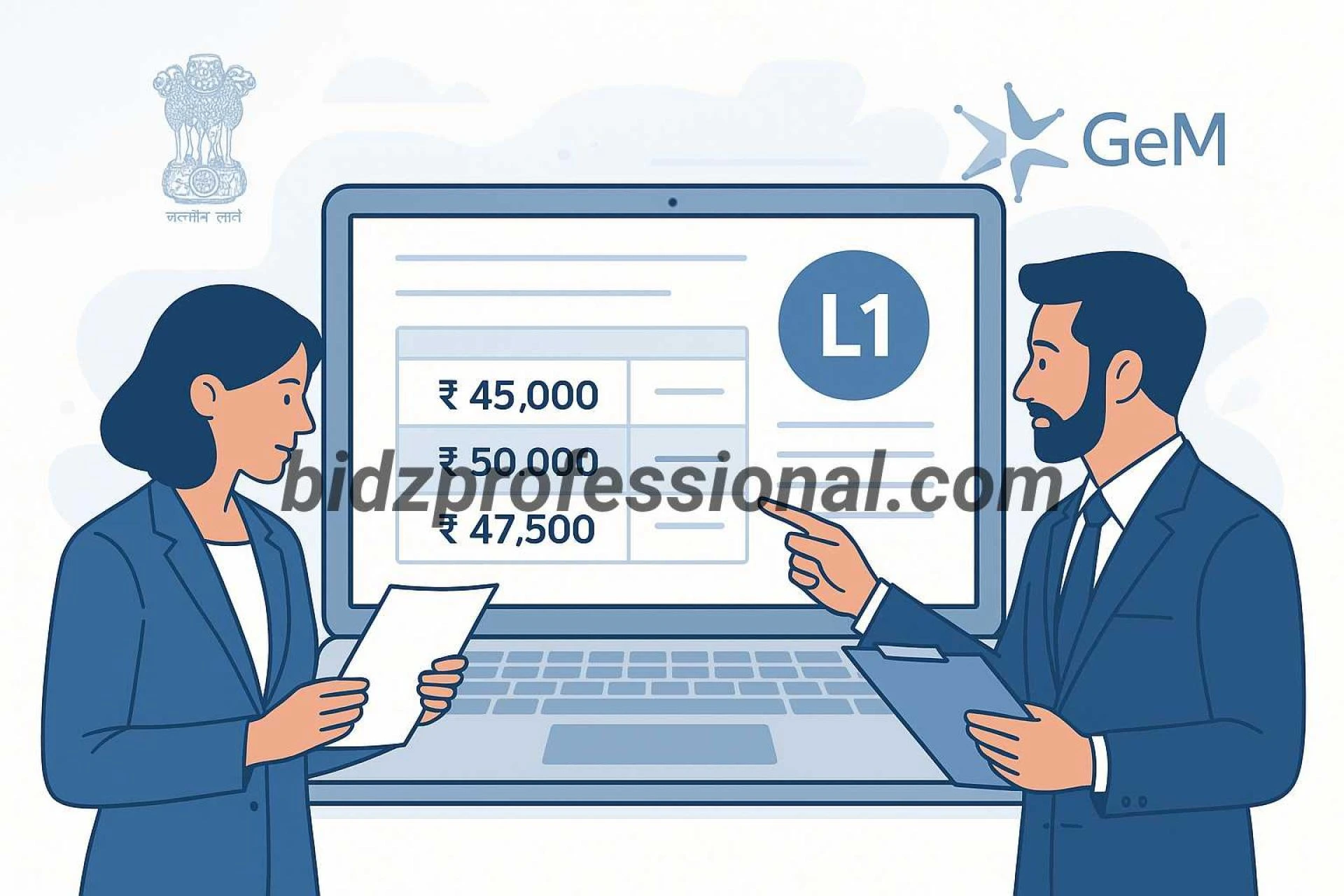 L1 Comparison on GeM: Win Bids Without Losing Margins