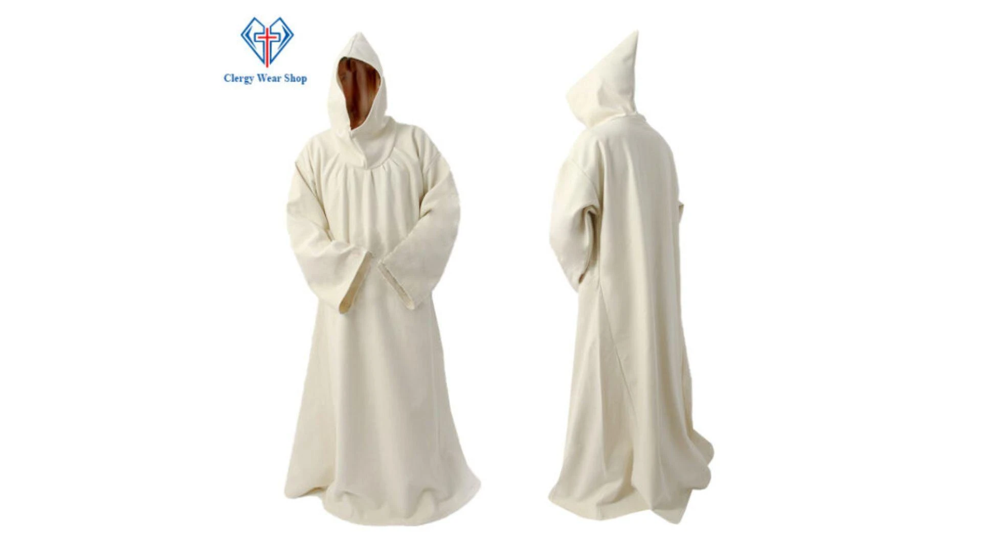 Walk in Humility with Authentic White Monk Robes